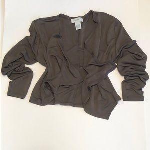 NWOT Charcoal color jacket!